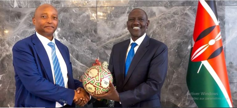 Dr Patrice Motsepe rencontre le Président du Kenya, Dr William Ruto, et échange sur les préparatifs de la CAN 2027