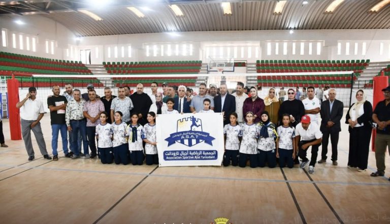 Taroudant renforce ses infrastructures sportives avec une nouvelle salle couverte