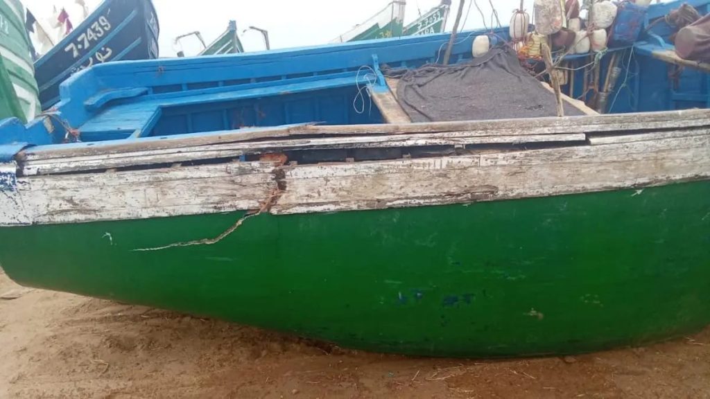 Aïn Sbaâ... La gendarmerie royale maritime enquête sur la collision d'un navire avec un bateau de pêche