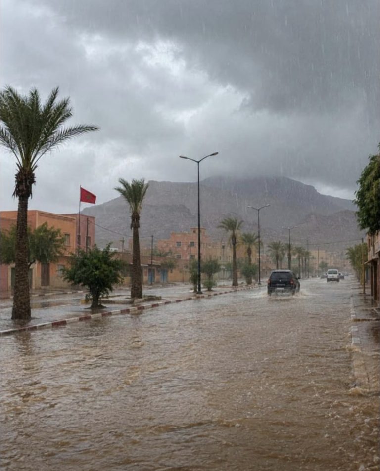 Assa-Zag... Fortes pluies après une forte vague de chaleur