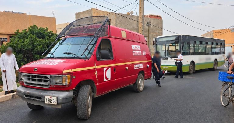 Jerada.. Un bus de transport urbain percute un homme de quarante ans sur la route de Sakka