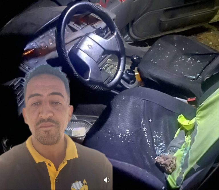 Jerada.. le tête de liste de la coalition de gauche agressé, sa voiture caillassée
