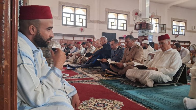 Le Wali de Boulemane préside à Missour une cérémonie religieuse pour commémorer le 28ème anniversaire du décès du Roi Hassan II