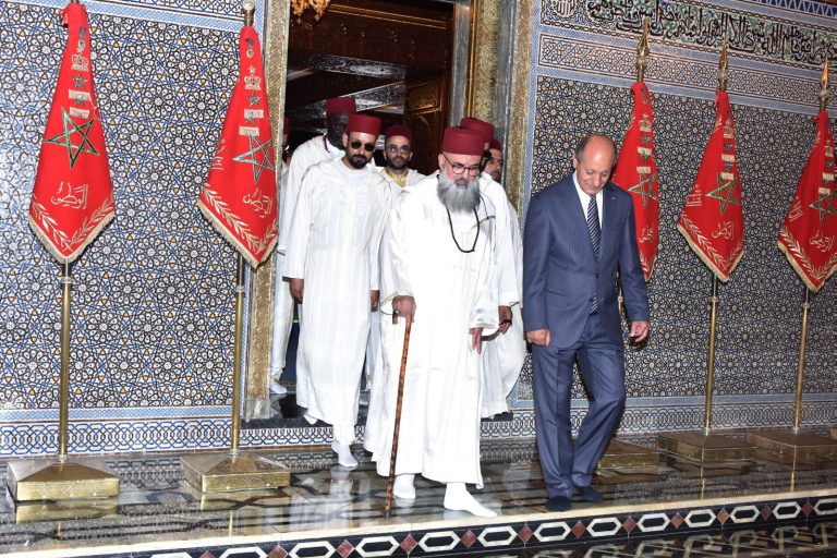 Le Sheikh Al-Karkari visite le mausolée Mohammed V