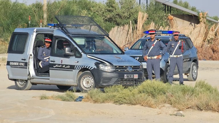 Jerada.. La Gendarmerie arrête une personne recherchée et saisit une quantité de chira et de kif dans le douar El Jell