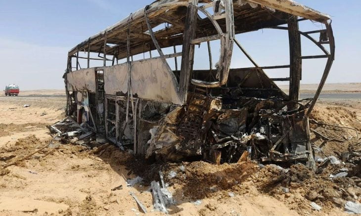 Égypte : 16 morts dans le renversement d'un bus dans le sud du Sinaï