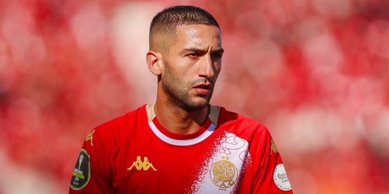 Le Wydad annonce la résiliation d'un commun accord du contrat de Hakim Ziyech et lui adresse un message d'adieu
