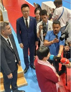 Wushu Kung-Fu : la 5ᵉ Coupe de l’ambassadeur de Chine s’achève sur un franc succès 3 Wushu Kung-Fu : la 5ᵉ Coupe de l’ambassadeur de Chine s’achève sur un franc succès
