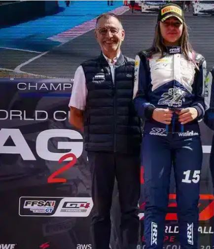 Sofia Zanfari, de nouveau sur le podium et en route vers la F1 Academy .