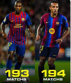 Kounde dépasse Abidal et devient le Français ayant disputé le plus de matches avec le FC Barcelone