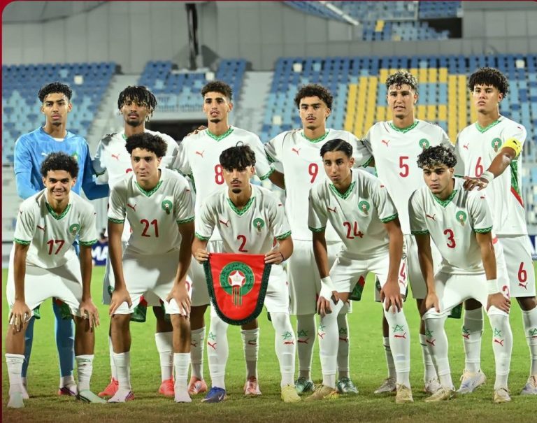 L'équipe nationale des jeunes s'impose face à l'Égypte par deux buts à zéro lors de la troisième journée des éliminatoires de la CAN