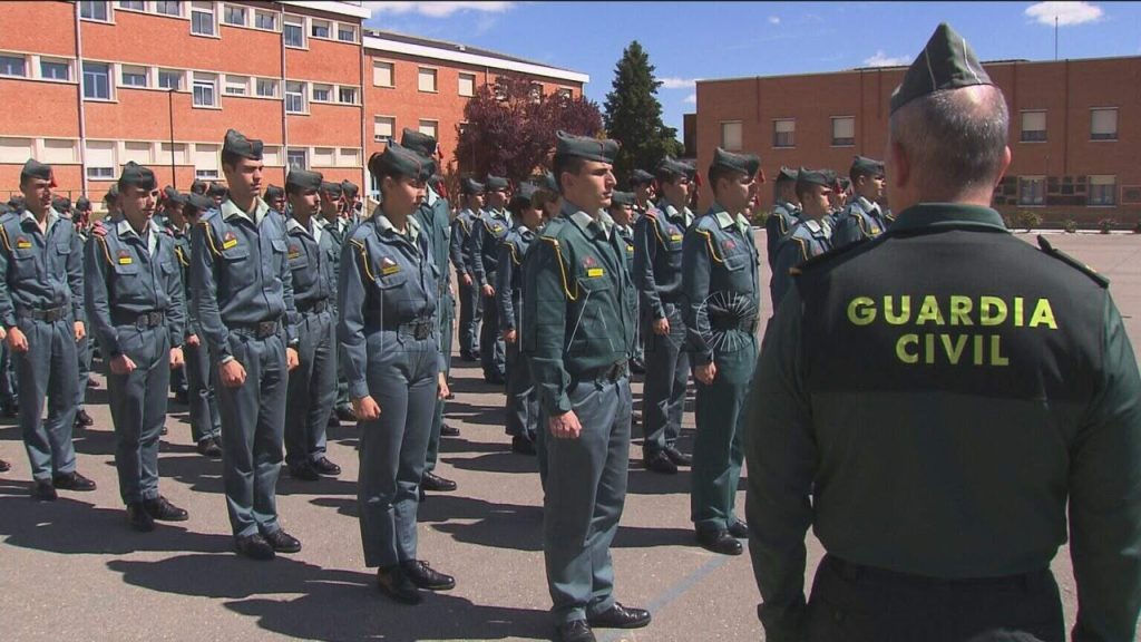 Retrait de protestation secoue la Garde civile espagnole