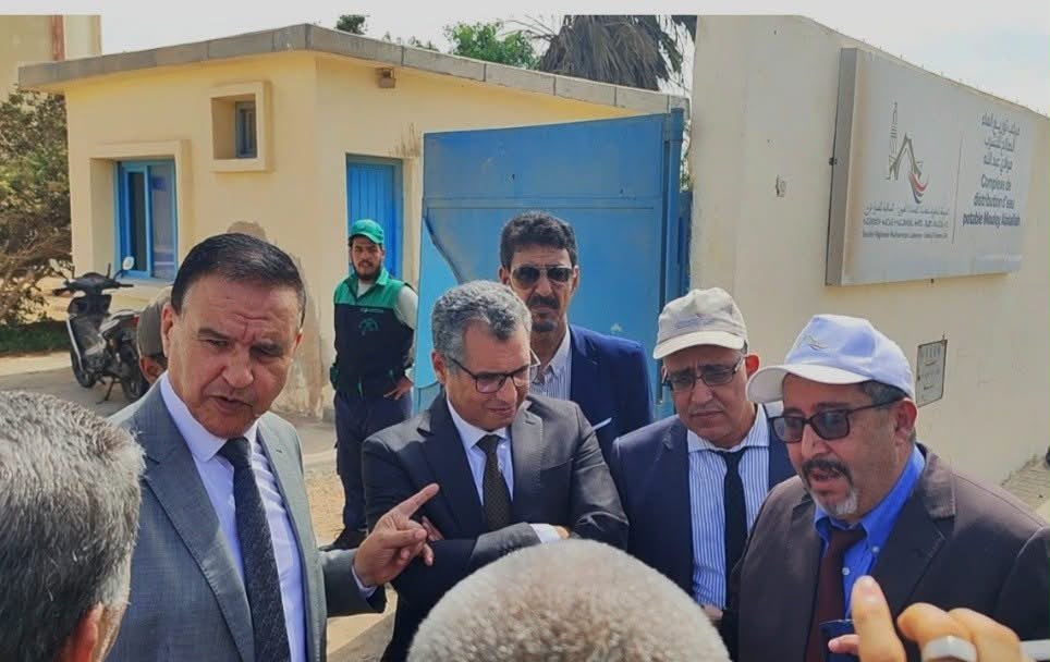 Boujdour : une commission technique sur le terrain examine les dysfonctionnements de l'approvisionnement en eau potable