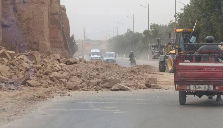 Taroudant.. Troisième effondrement du mur historique de la ville en moins de deux mois
