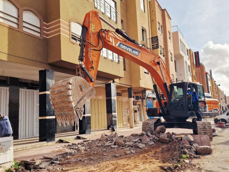 Tiznit.. Des militants des droits de l'homme tirent la sonnette d'alarme concernant des chantiers de travaux non sécurisés