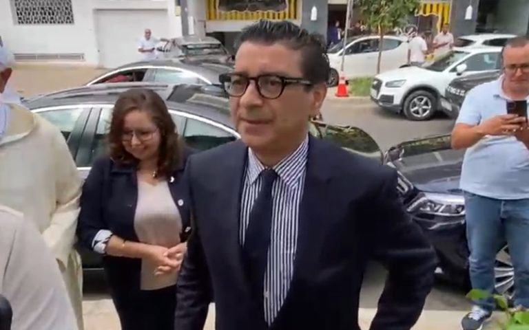Consultations de formation du gouvernement : le chef du parti « le Palmier », Abdel Samad Archane, arrive au siège du PAM