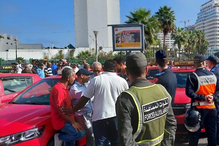 Les taxis de Casablanca protestent contre la hausse des prix des carburants