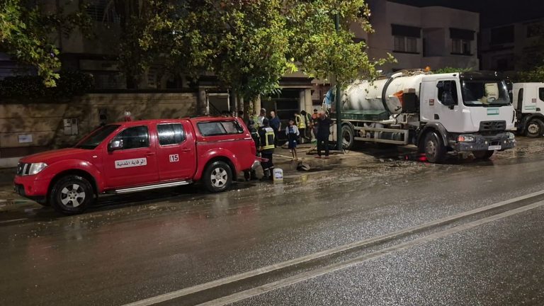 Fortes pluies inondent des maisons et causent des dégâts matériels à Oujda