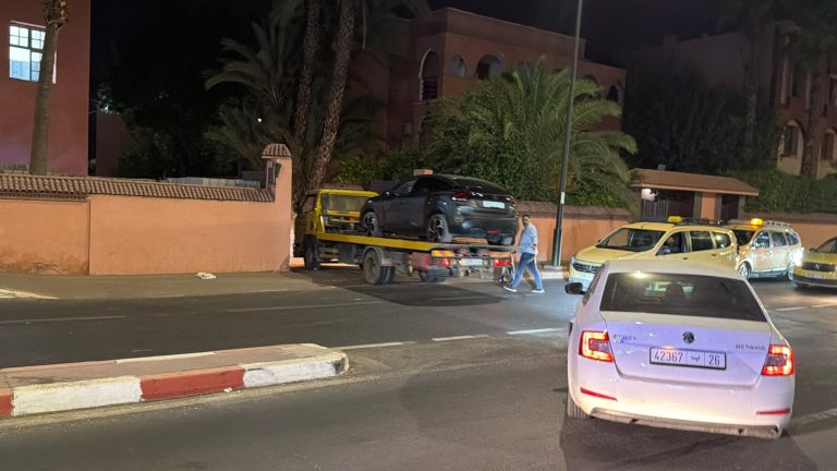 Marrakech.. La gendarmerie de Bab Dukkala saisit une voiture chargée de cocaïne et de chira et arrête deux personnes