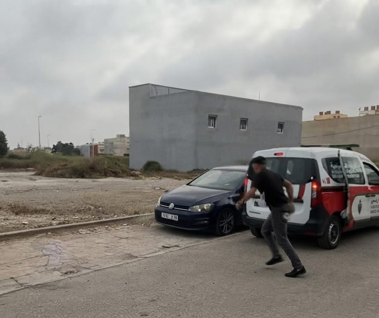 Campagne de sécurité à Nador se termine par l'intervention de la brigade anti-gangs suite à une tentative de fuite