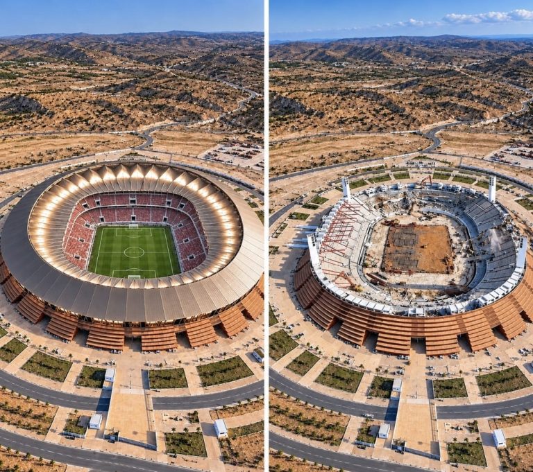Agadir.. Les travaux de réhabilitation du stade Adrar se poursuivent en prévision des grandes échéances
