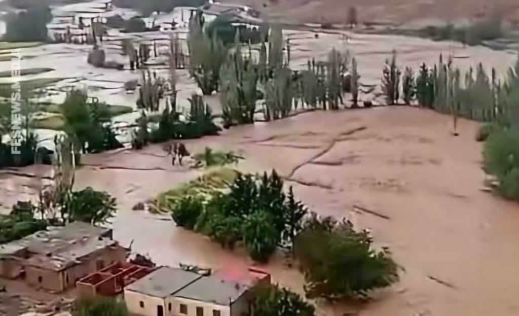 Boulemane : un coup de foudre tue une femme septuagénaire et des crues torrentielles causent des dégâts à Ait Baza