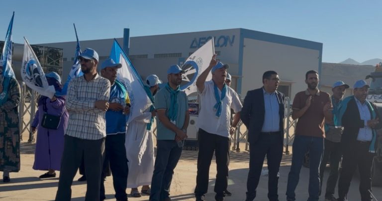 Nador s'embrase sur le plan syndical : l'Union Marocaine du Travail s'insurge contre la compagnie chinoise "Aeolon" (Vidéo)