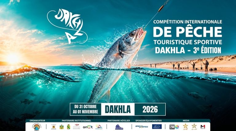 Dakhla se prépare à accueillir 160 participants de plusieurs pays pour une compétition de pêche sportive sur la plage