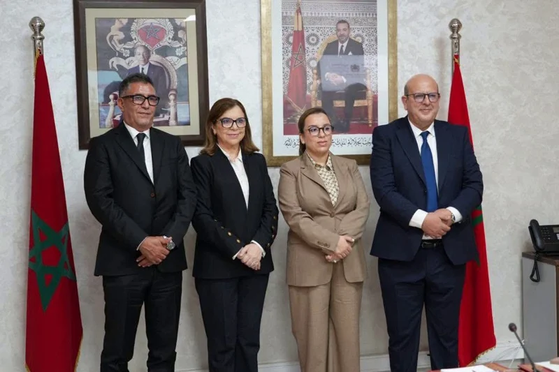 Passation de pouvoir entre Najwa Kokos et Naima Benyahya