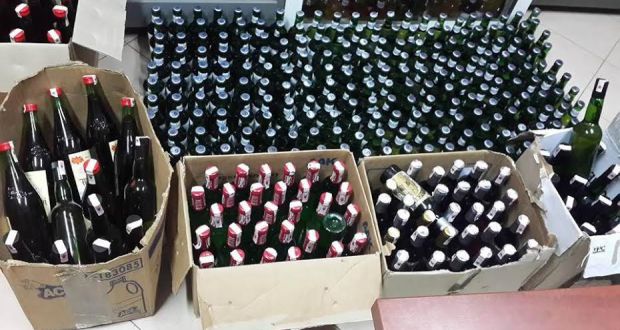 Taourirt.. La gendarmerie de Taourt arrête un véhicule chargé d'une quantité importante d'alcool et appréhende son conducteur